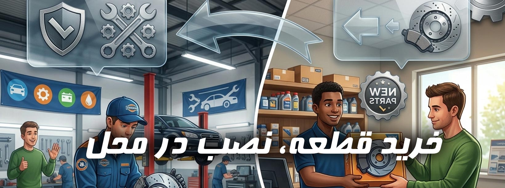 خرید قطعه / نصب در محل