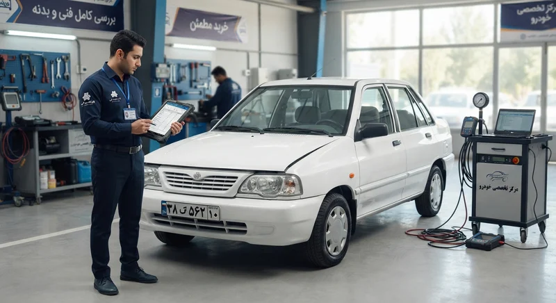 تشخیص رنگ پراید،کوییک...